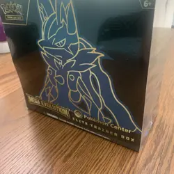 FACTORY SEALED 2025 Pokemon Center Mega Evolution ETBs Lucario And Gardevoir - Image 5