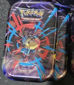 Pokemon TCG Mega Heroes Mini Tin Display Sealed 10 Mini Tins - Image 5