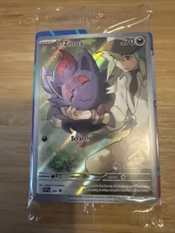 N's Zorua SVP189 Pokemon Center Stamped Promo SVP 189 SEALED Fresh from ETB - Image 3