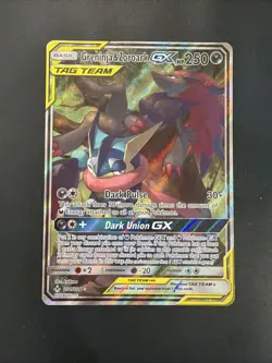 Greninja & Zoroark GX Tag Team - Pokemon Unbroken Bonds (201/214) NM - Image 1