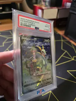 Pokemon 2022 Serperior V TG13/TG30 Full Art Silver Tempest GEM MINT PSA 10 - Image 4