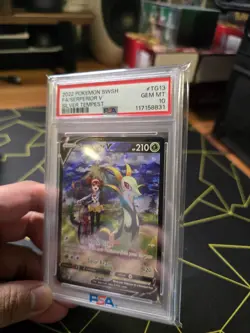 Pokemon 2022 Serperior V TG13/TG30 Full Art Silver Tempest GEM MINT PSA 10 - Image 5