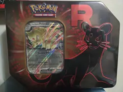 Pokemon TCG Destined Rivals Team Rocket Tin Persian ex NEW SEALED - Image 1