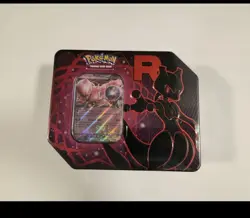 Pokemon Team Rocket Tin Team Rockets Mewtwo EX - Image 1