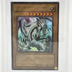 Yu-Gi-Oh BGS 9 Blue-Eyes White Dragon LOB-001 Ultra Rare 1st Edition Yugioh - Image 2