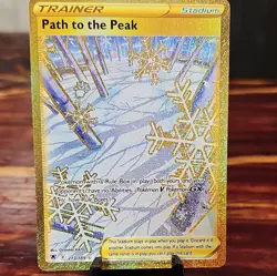 2022 TRAINER PATH TO THE PEAK Astral Radiance 213/189 GOLD CARD - Image 1