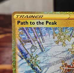 2022 TRAINER PATH TO THE PEAK Astral Radiance 213/189 GOLD CARD - Image 2