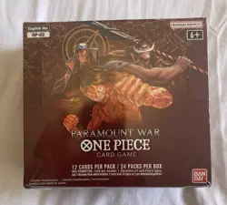 One Piece Card Game OP-02 Paramount War Booster Box SEALED | English TCG - Image 1