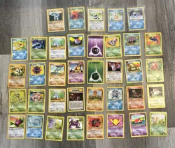 Pokemon Lot Of 37 Trading Cards Collection 1999 See Description - Image 1