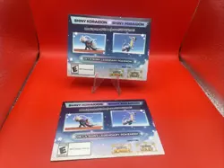 2x Shiny Koraidon & Miraidon Pokemon Scarlet Violet Code Card - Gamestop - Image 1