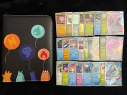 Pokemon New Binder with 20+ Card Lot All In Mint Condition & a Pack - Image 2