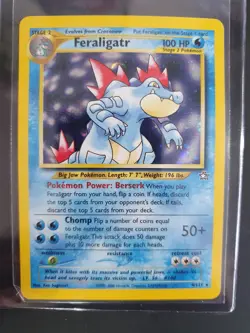 Feraligatr 4/111 Holo - Neo Genesis Set - Pokemon Card - Excellent Condition - Image 1