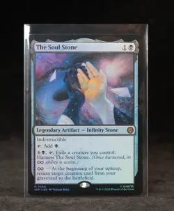Magic The Gathering Spider-man The Soul Stone Card M 0066 - Pack Fresh NM - Image 1
