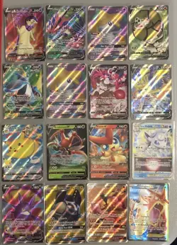 Massive Pokemon Card Collection Lot Rainbows Full Art Ex Gx V Holo and more 😃 - Image 2