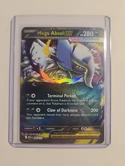 Mega Absol ex 086/132 Pokemon TCG Card Mega Evolution English - Image 1