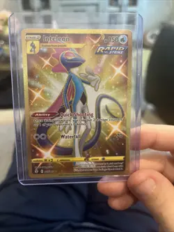 Pokemon TCG INTELEON Evolving Skies Holo Card 227/203 SECRET RARE MINT CONDITION - Image 1