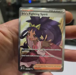 Iris's fighting spirit trainer 180/159 journey together NM pokemon card - Image 1