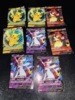 Pokemon Jumbo Card Lot (8) - Image 1