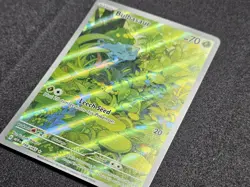Bulbasaur - 166/165 - 151 English - Illustration Rare - Pokemon Card - MINT - Image 3