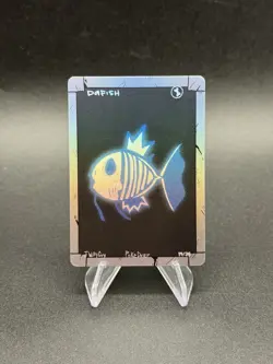 Pokederp Halloween X-ray Dafish Holo Magikarp 19/36 Custom Derpy Card - Image 1