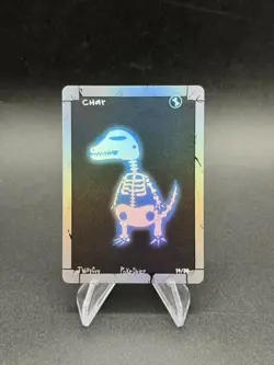 Pokederp Halloween X-ray Char Holo Charmander 14/36 Custom Derpy Card - Image 1