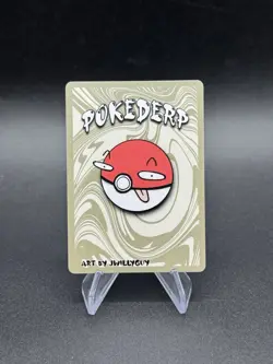 Pokederp Halloween X-ray Char Holo Charmander 14/36 Custom Derpy Card - Image 2