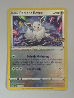 Radiant Eevee SWSH230 Holo Promo Card Mint Condition - Image 1