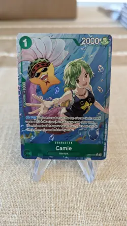 One Piece Card Game Camie OP06-025 Alt Art Wings of the Captain English NM - Image 1
