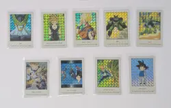 Dragon Ball Z Hero Collection Lot of 9 Cards Prism Foil DBZ Artbox Gokou Gohan - Image 1