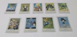 Dragon Ball Z Hero Collection Lot of 9 Cards Prism Foil DBZ Artbox Gokou Gohan - Image 2