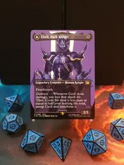 Cecil Dark Knight Borderless Regular Magic the Gathering Card - Image 1