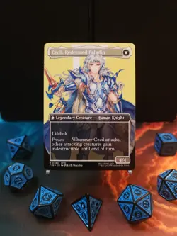 Cecil Dark Knight Borderless Regular Magic the Gathering Card - Image 2