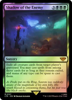 MTG FOIL Shadow of the Enemy - The Lord of the Rings #107 - Image 1