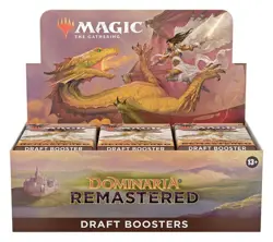 Dominaria Remastered Draft Booster Box MTG Brand New Sealed 195166200569 - Image 1