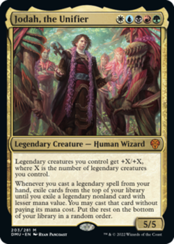 [1x] Jodah, the Unifier - Near Mint, English - Dominaria United MTG Magic - Image 1
