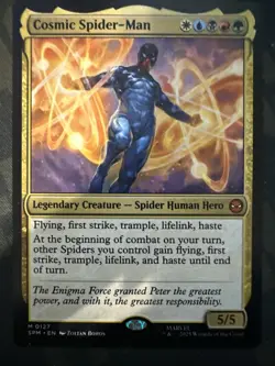 MTG Cosmic Spider-Man (127) | NM | Spider-Man (SPM) - Image 1