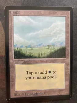 *** BETA Plains (Trees) *** EX-NM - DUTY FREE - Magic MtG - Image 1