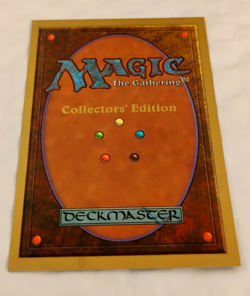 Mox Jet Collector's Edition 1993 MTG Magic The Gathering Near Mint NM - Image 2