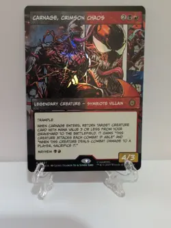 Carnage, Crimson Chaos (Borderless) Marvel's Spider-Man Foil - Image 1