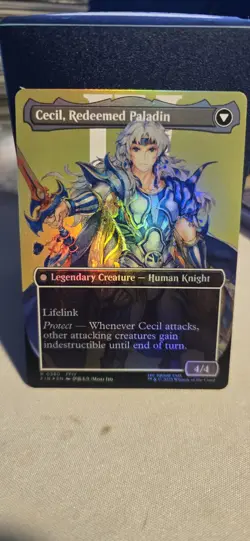 Cecil, Dark Knight (Borderless) Final Fantasy Foil - Image 2