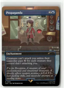 Propaganda 1633 - Fallout Secret Lair MTG NM - Image 1