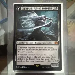 Sephiroth, Fabled SOLDIER Final Fantasy FF7 MTG Magic The Gathering NEAR MINT - Image 1