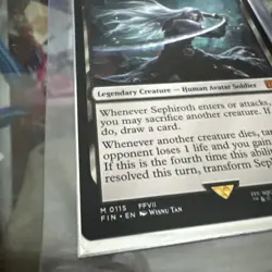 Sephiroth, Fabled SOLDIER Final Fantasy FF7 MTG Magic The Gathering NEAR MINT - Image 3