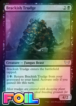 x1 Brackish Trudge STX MTG 65/275 FOIL UNCOMMON M/NM 1x - Image 1