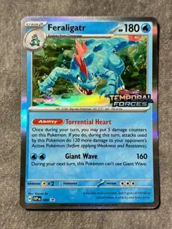 1x Feraligatr - SVP089 - Holo - SVP Black Star Promos NM-Mint Pokemon SV Black S - Image 1