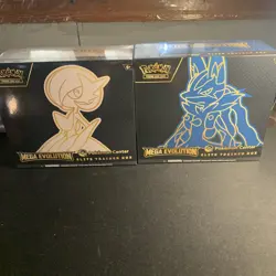 SEALED Pokemon Center Mega Evolutions ETB (Gardevoir/Lucario) IN HAND READY2SHIP - Image 1