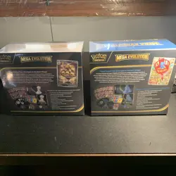 SEALED Pokemon Center Mega Evolutions ETB (Gardevoir/Lucario) IN HAND READY2SHIP - Image 3