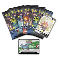 Pokemon TCG Shining Fates Tin! Eldegoss V! Factory Sealed NEW - Image 2