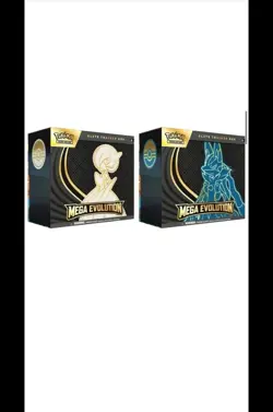 2x Pokemon Mega Evolutions Elite Trainer Box ETB Set Lucario Gardevoir Sealed - Image 1