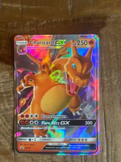 Pokemon TCG - Charizard GX SM211 Black Star Promo FA - Sun & Moon Promo - LP - Image 1